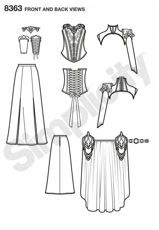 coscraft-sewing-patterns-8363-ranger-kost-m-gr-h5-6-14 image 5