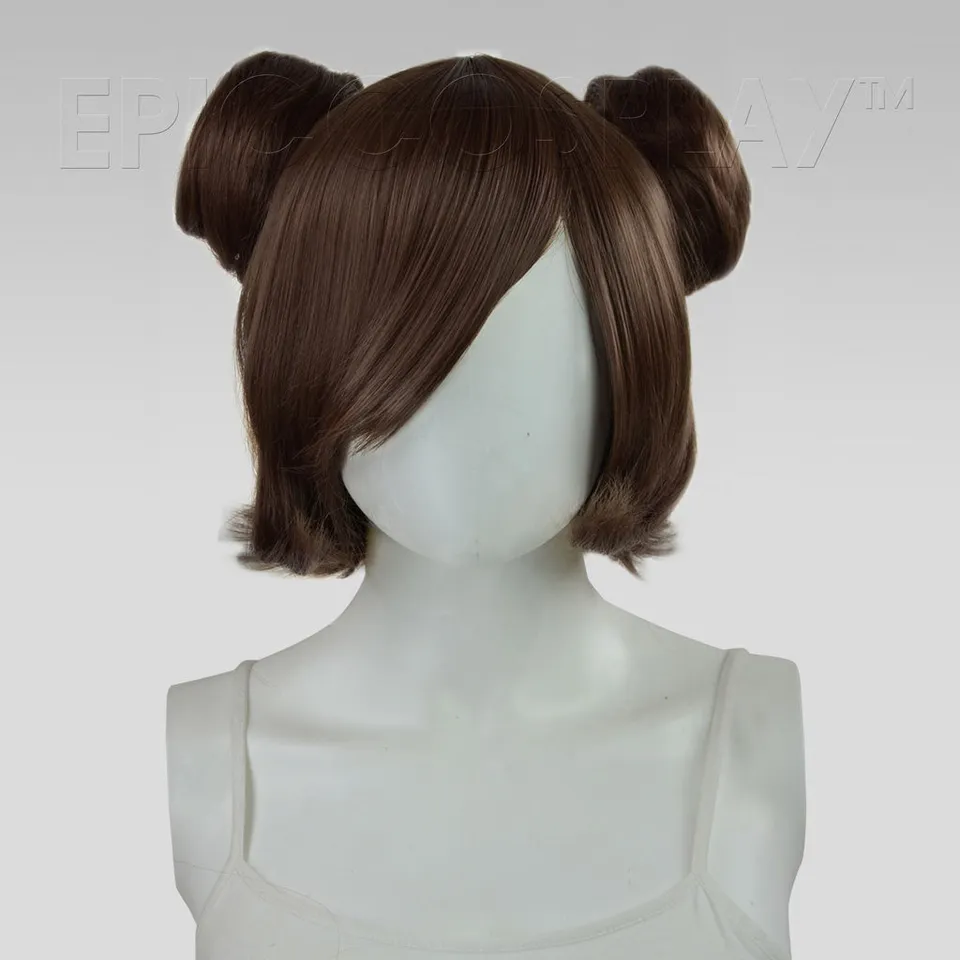 epiccosplaywigs-bun-set-per-cke-dunkelbraun-mit-dutts image 1