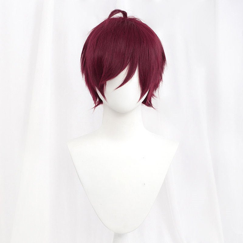 lemailwig-cosplay-wigs-herren-kurzhaar-per-cke-30cm-pink image 4