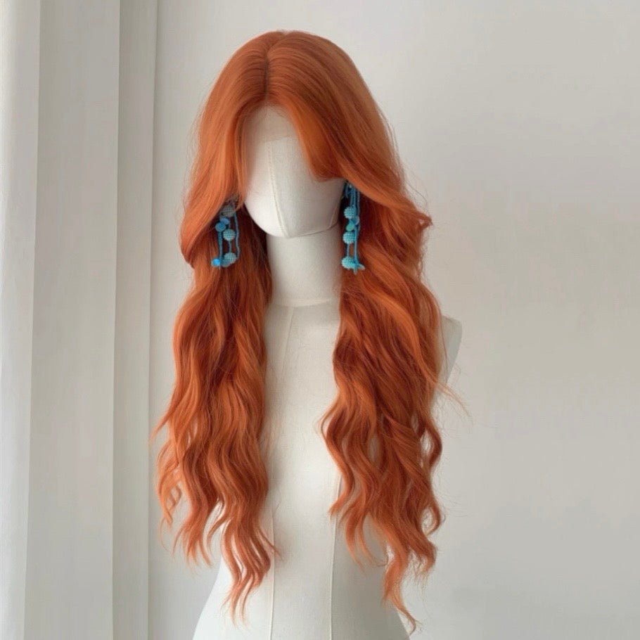 lemailwig-lace-wigs-orange-lace-front-per-cke-65cm-lockig image 1