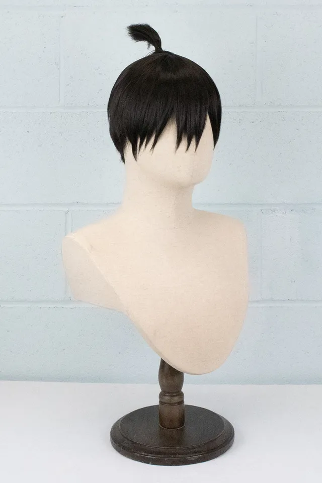 coscraft-wigs-chainsaw-man-hayakawa-aki-per-cke-natural-black image 1