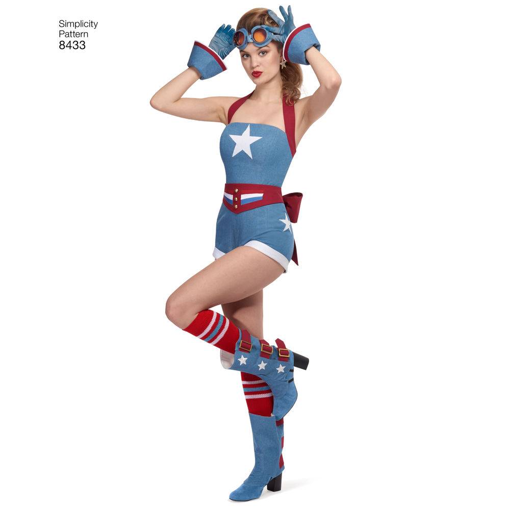 coscraft-8433-bombshell-stargirl-kost-m-schnittmuster-h5 image 3