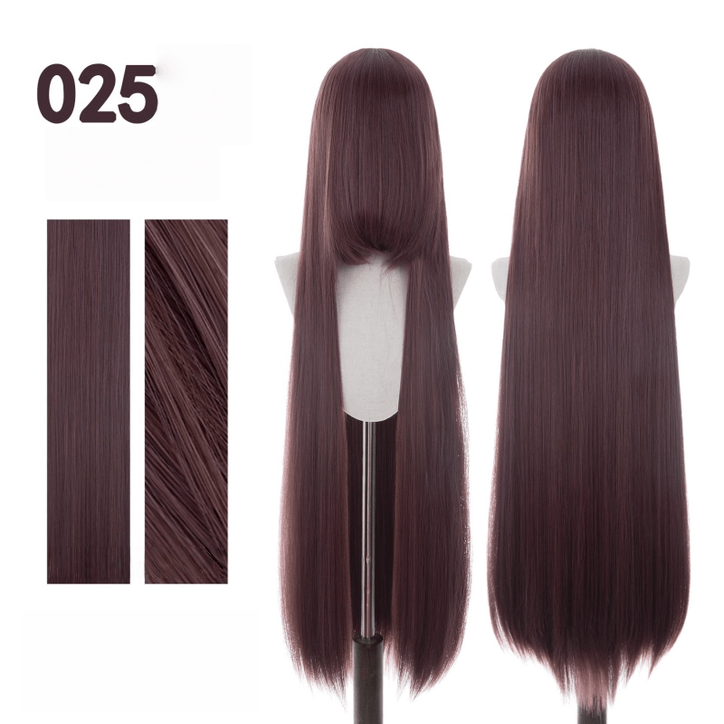 lemailwig-basic-wigs-cosplay-per-cke-100cm-rotbraun-hitzebest-ndig image 5