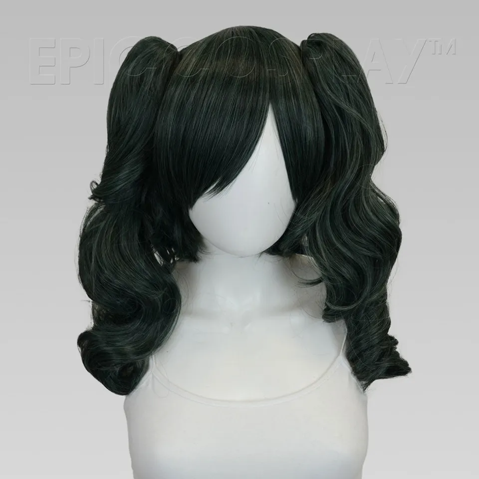 epiccosplaywigs-rhea-per-cke-forest-green-mix-zopf-set image 1