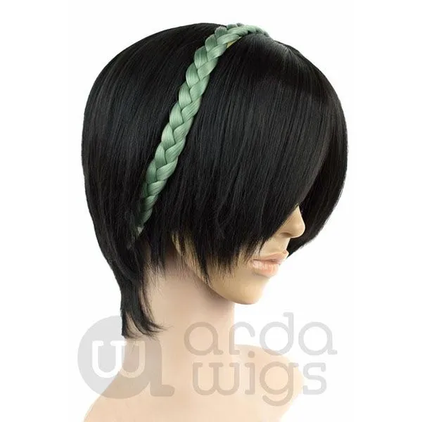 arda-wigs-braid-classic-clip-zopf-schwarz-35-cm image 1