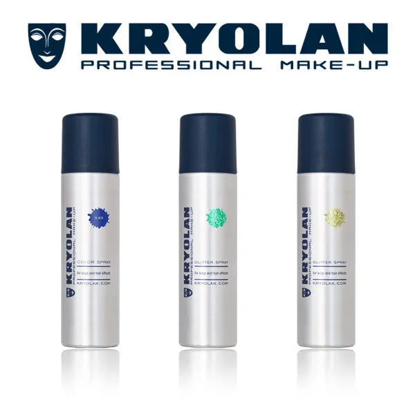 kryolan-glitter-spray-haar-glitzer-gr-n-auswaschbar image 1