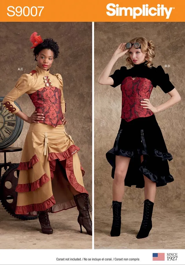 coscraft-sewing-patterns-9007-steampunk-kost-m-schnittmuster-h5 image 1