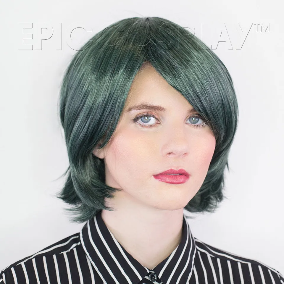epiccosplaywigs-chronos-kurze-per-cke-forest-green-mix-gestuft image 1