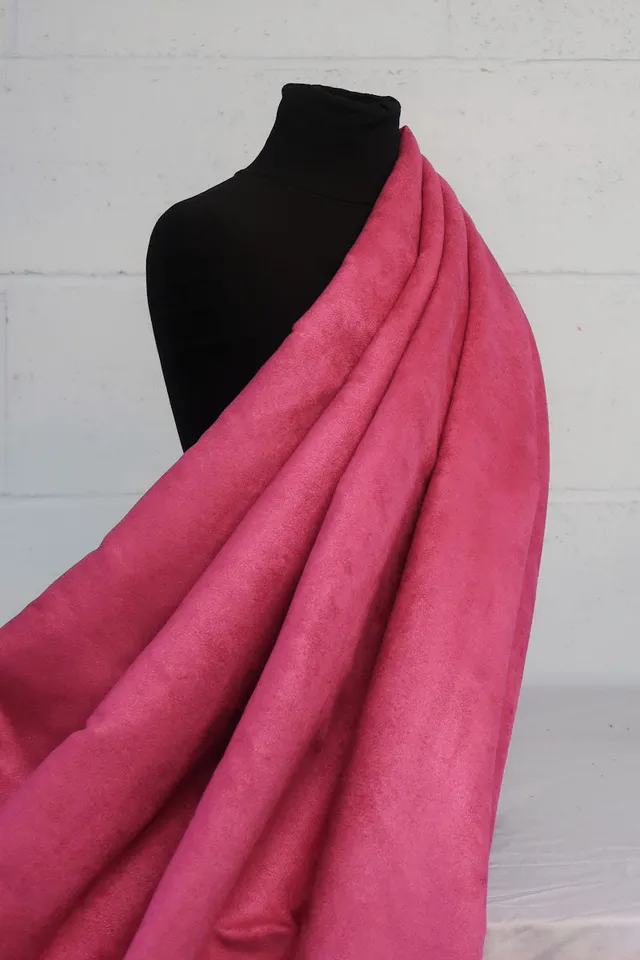 coscraft-fabrics-faux-suede-wildlederstoff-schwarz-0-5-m image 1
