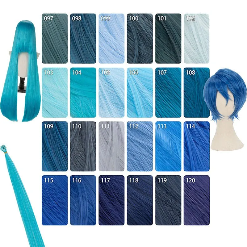 lemailwig-basic-wigs-blaue-cosplay-per-cke-100cm-hitzebest-ndig image 1