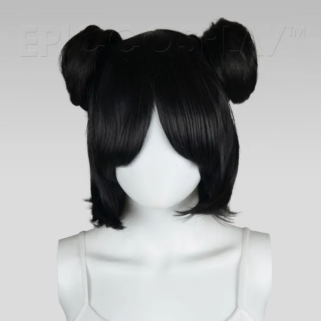 epiccosplaywigs-bun-set-per-cke-schwarz-mit-dutts image 1