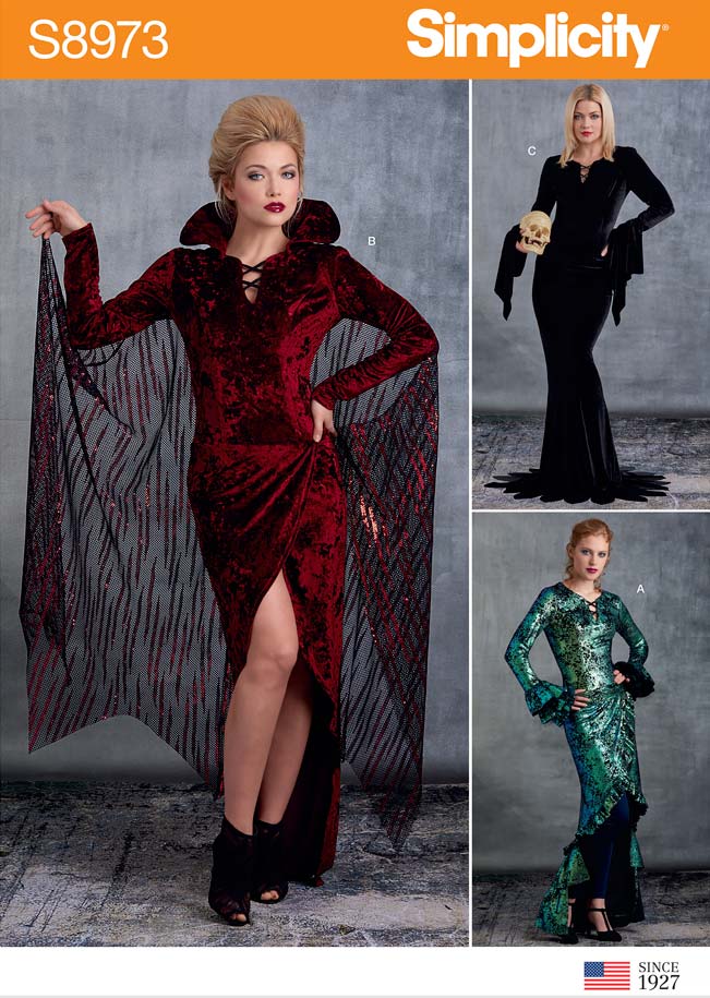 coscraft-8973-damen-halloween-kost-m-schnittmuster-h5 image 1