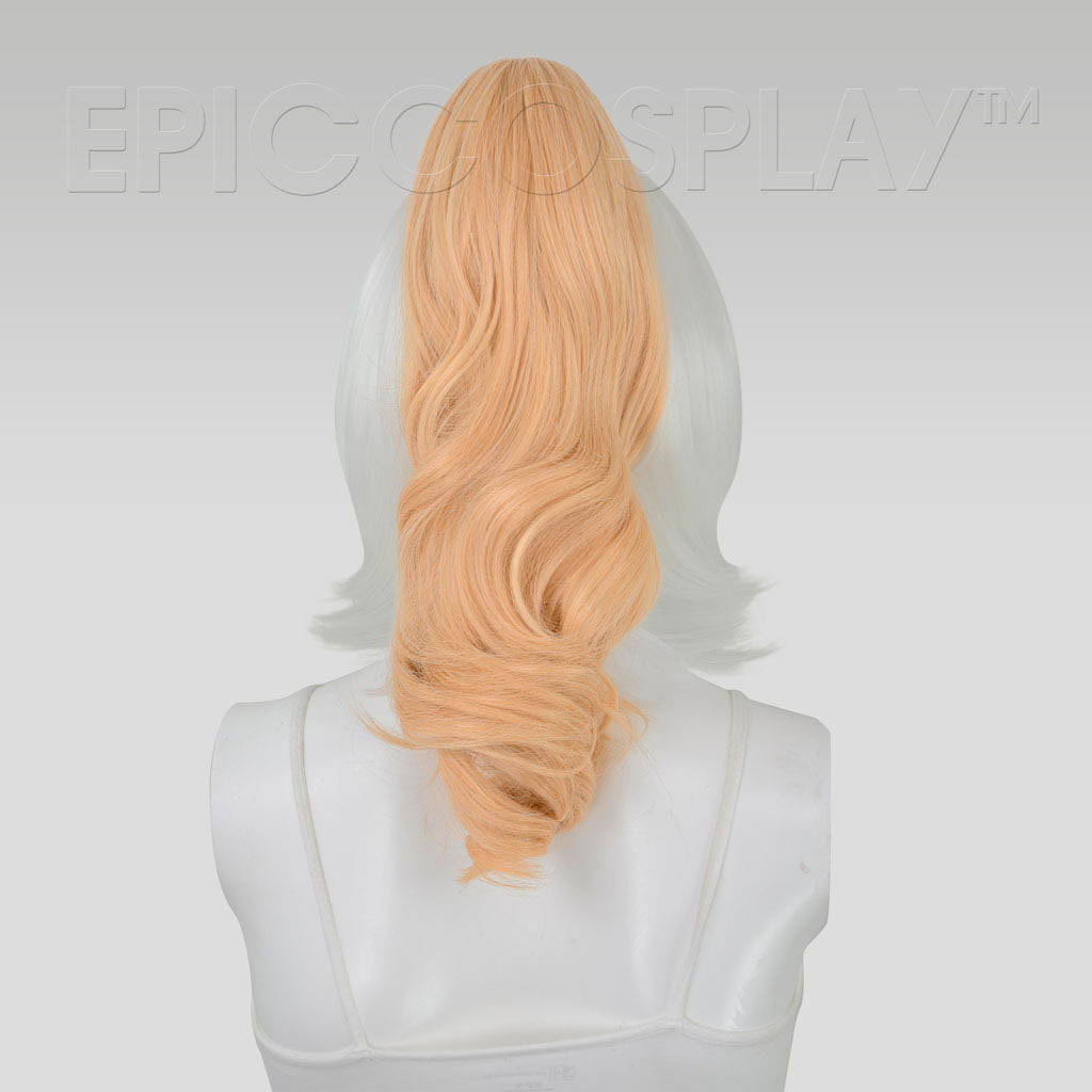 epiccosplay-ponytail-clipons-pferdeschwanz-haarteil-peach-blonde-20-lockig image 1
