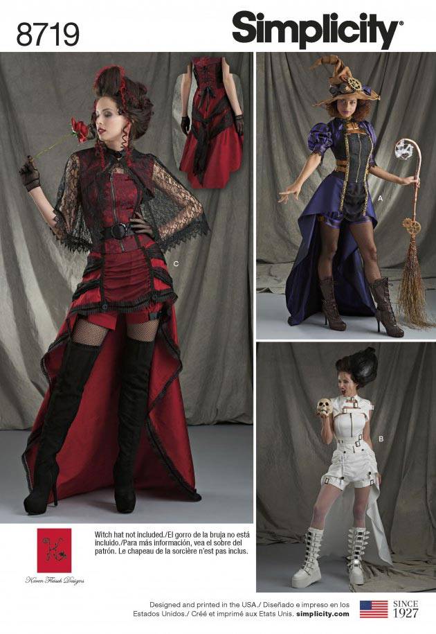 coscraft-8719-damen-kost-m-schnittmuster-h5-6-14 image 1