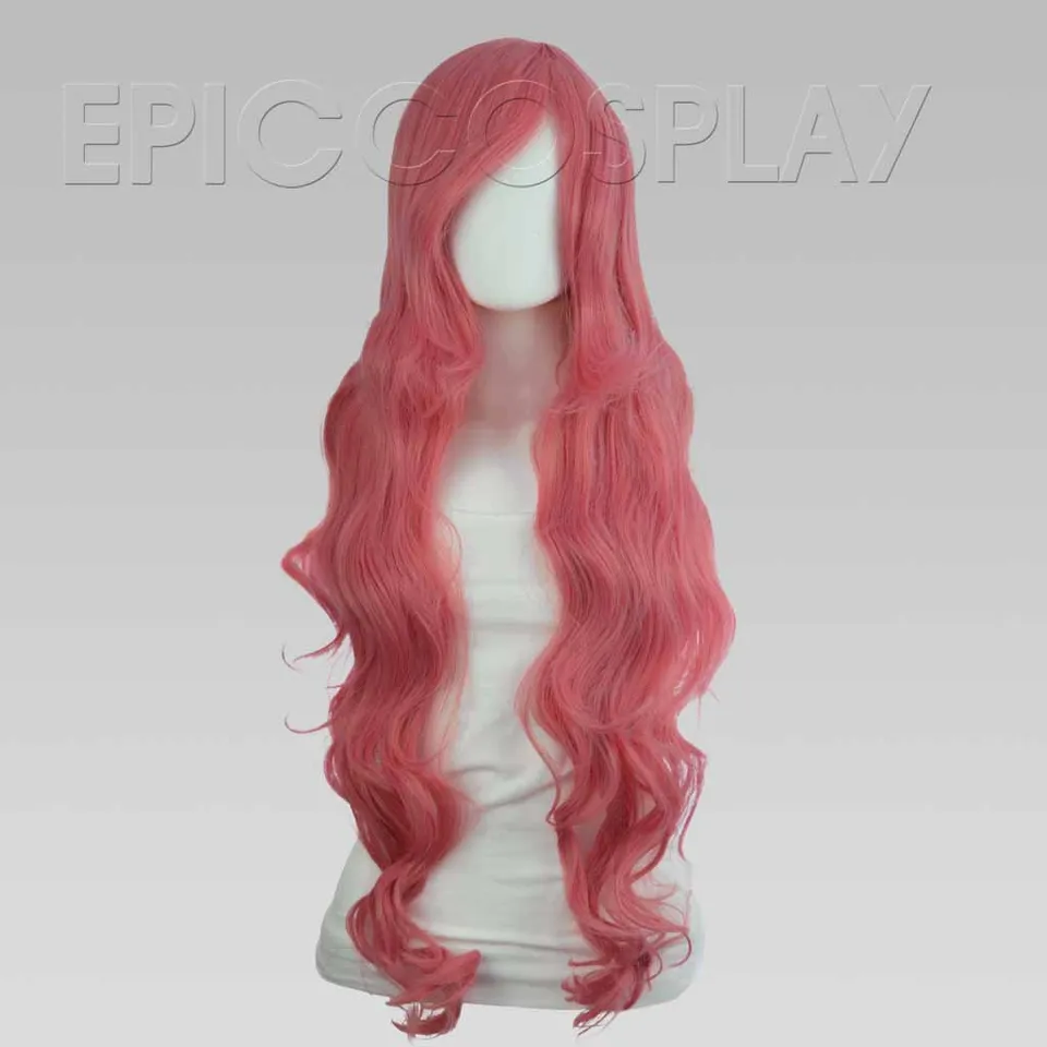 epiccosplay-hera-princess-dark-pink-per-cke-lang-dunkelrosa-100cm image 1